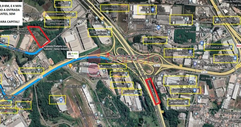 Área para venda Distrito industrial Jundiaí