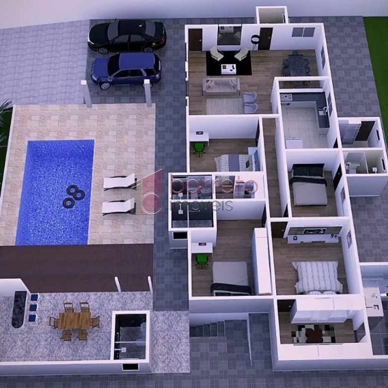 CASA EM CONSTRUÇÃO PARA VENDA NO CONDOMÍNIO PORTAL DA COLINA – JUNDIAÍ/SP