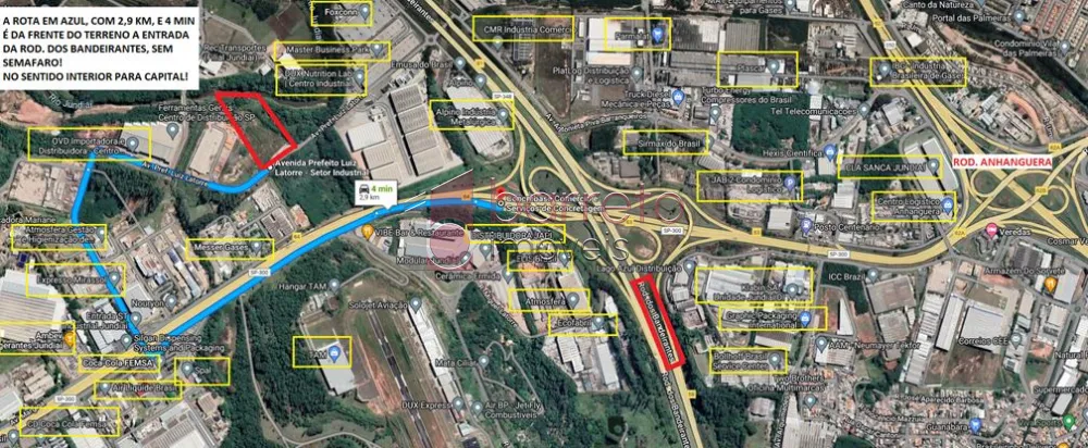 Área para venda Distrito industrial Jundiaí