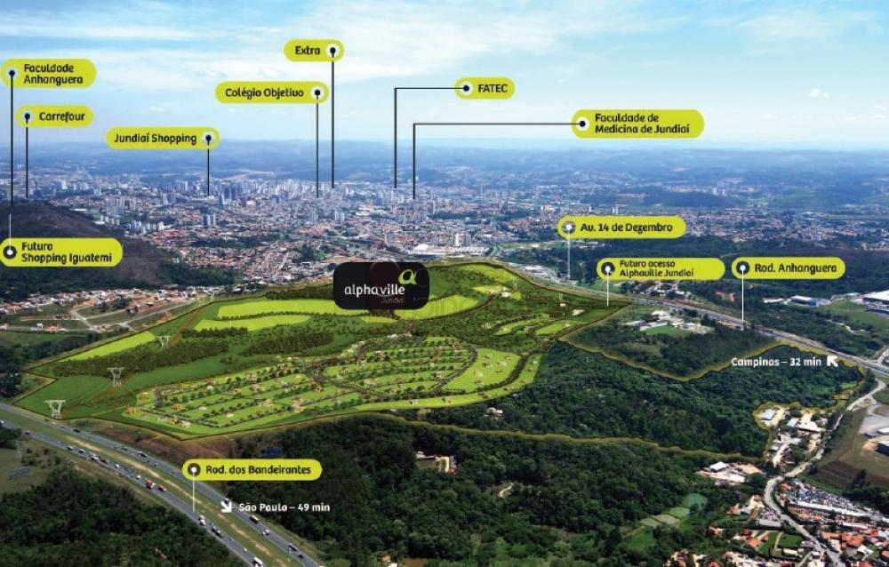 TERRENO PARA VENDA NO CONDOMÍNIO ALPHAVILLE 1 – JUNDIAÍ/SP