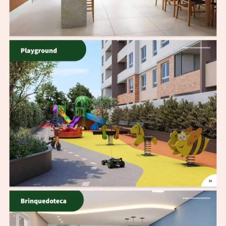 APARTAMENTO À VENDA NO CONDOMÍNIO MAITÁ RESIDENCIAL – PARQUE DA REPRESA – JUNDIAÍ/SP