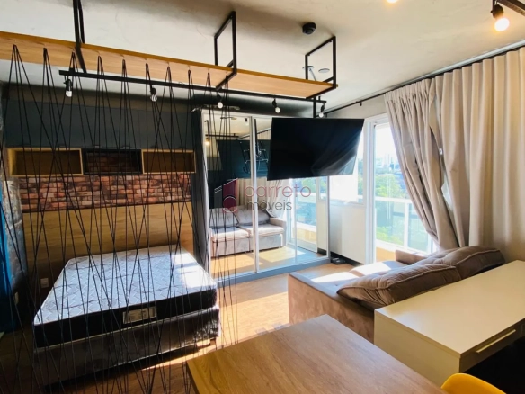 APARTAMENTO ESTILO FLAT MOBILIADO PARA LOCAÇÃO OU VENDA NO CONDOMÍNIO LÍNEA – JUNDIAÍ/SP