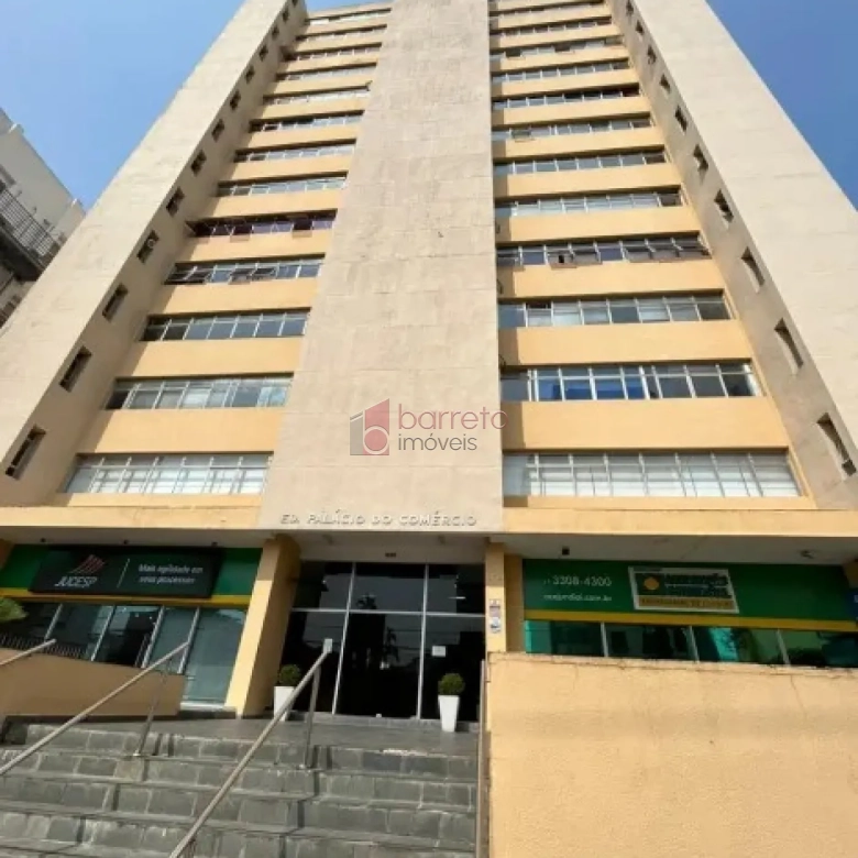 SALA COMERCIAL PARA VENDA E LOCAÇÃO NO EDIFÍCIO PALÁCIO DO COMÉRCIO NO CENTRO – JUNDIAÍ/SP