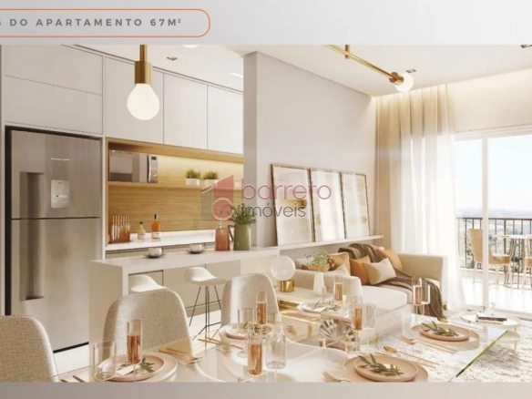 APARTAMENTO COM 02 DORMITÓRIOS À VENDA NO CONDOMÍNIO LA SIERRA JUNDIAÍ – MEDEIROS – JUNDIAÍ/SP