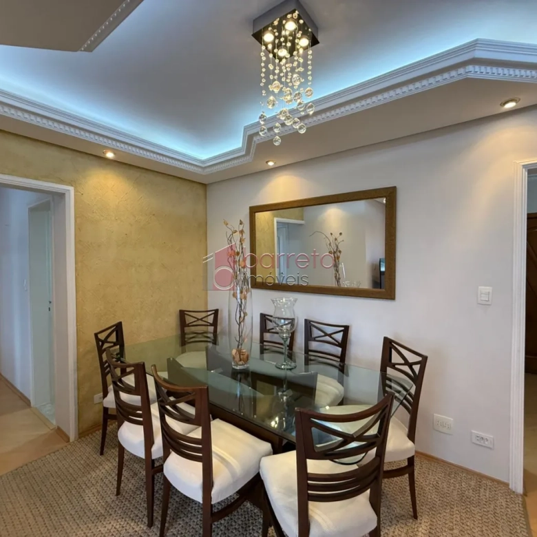 APARTAMENTO MOBILIADO COM 03 QUARTOS À VENDA NO EDIFÍCIO NAPOLI – JUNDIAÍ/SP
