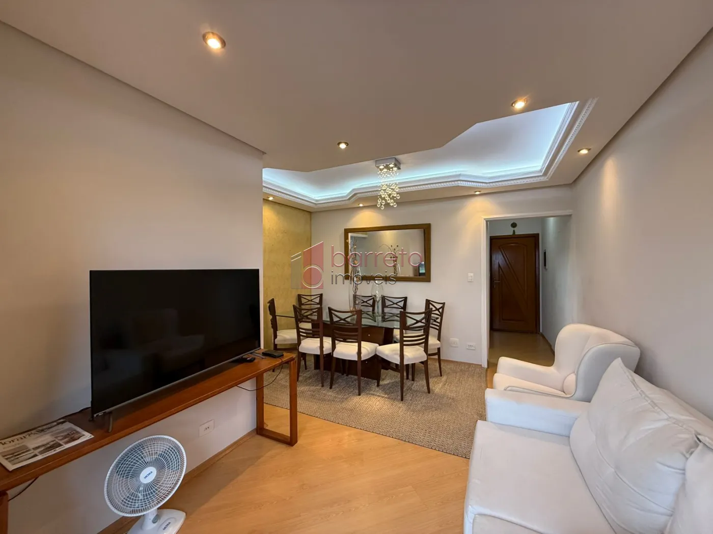 APARTAMENTO MOBILIADO COM 03 QUARTOS À VENDA NO EDIFÍCIO NAPOLI – JUNDIAÍ/SP