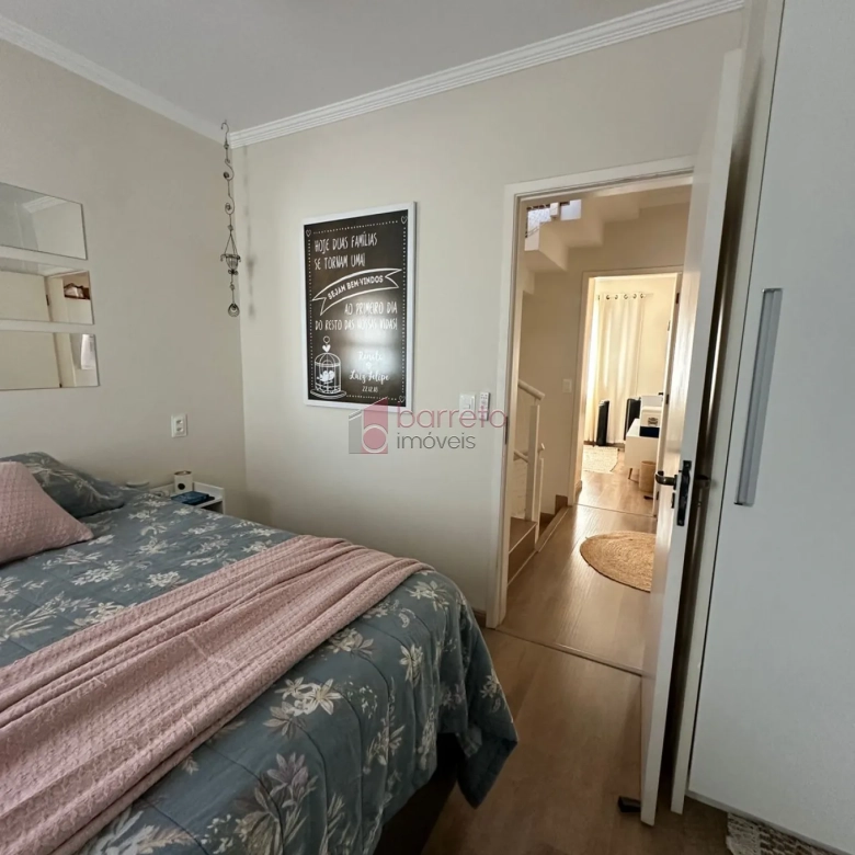 CASA À VENDA NO CONDOMÍNIO GIORNO DI SOLE II – BAIRRO COLÔNIA – JUNDIAÍ-SP