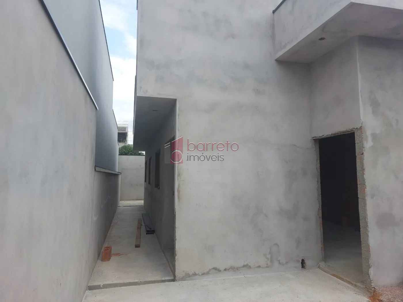 CASA TÉRREA EM CONSTRUÇÃO PARA VENDA NO RESIDENCIAL SANTA GIOVANA – JUNDIAÍ/SP