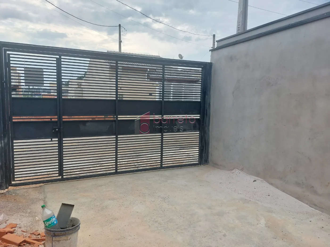 CASA TÉRREA EM CONSTRUÇÃO PARA VENDA NO RESIDENCIAL SANTA GIOVANA – JUNDIAÍ/SP