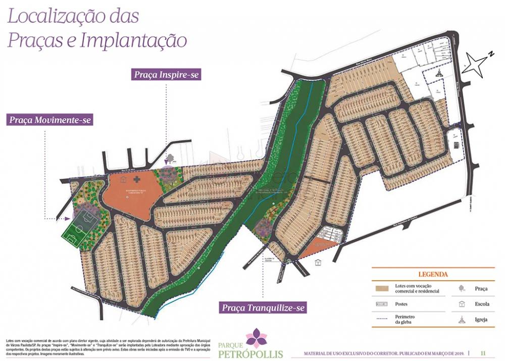 TERRENO PARA VENDA NO PARQUE PETRÓPOLIS – VÁRZEA PAULISTA/SP