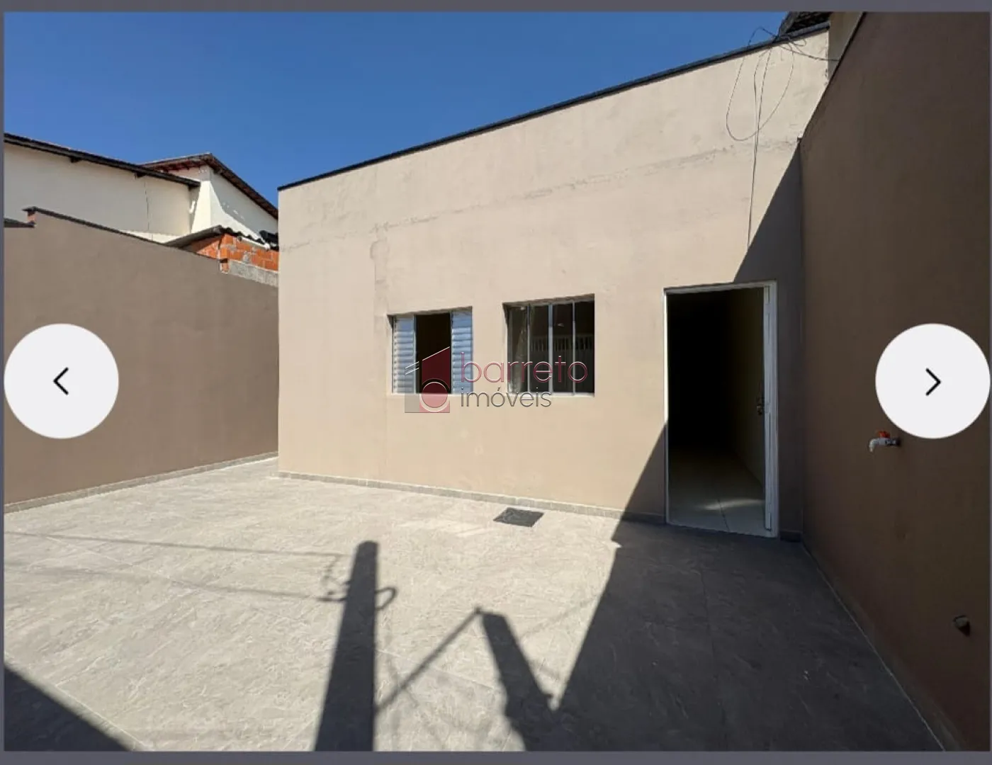 CASA TÉRREA À VENDA NO JARDIM BRASIL EM VÁRZEA PAULISTA/SP