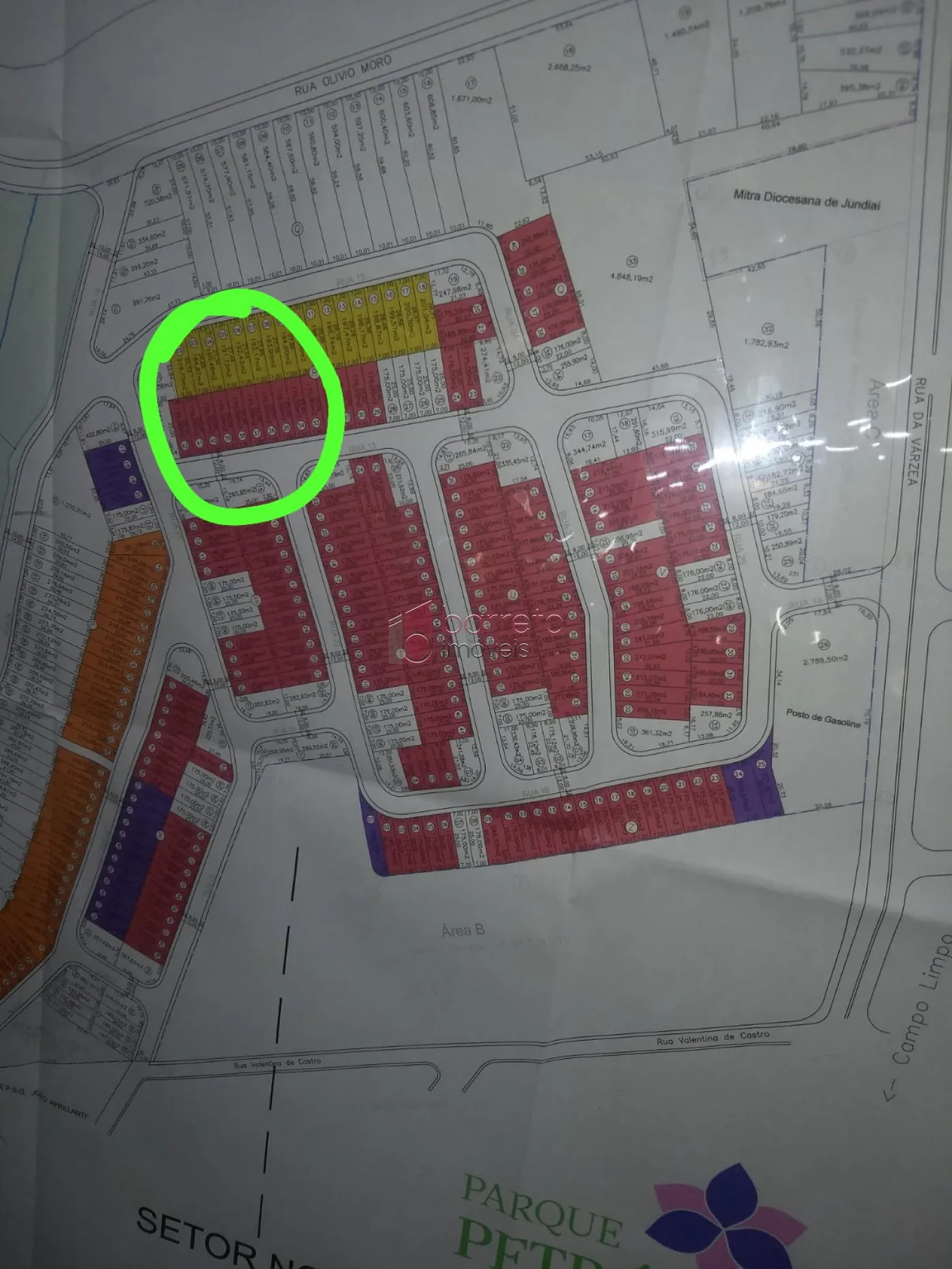 TERRENO PARA VENDA NO PARQUE PETRÓPOLIS – VÁRZEA PAULISTA/SP