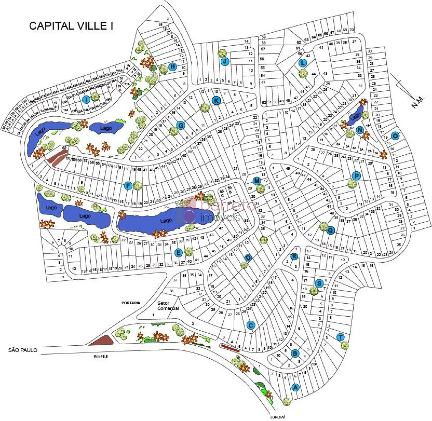 TERRENO À VENDA NO CONDOMÍNIO CAPITAL VILLE I EM CAJAMAR/SP