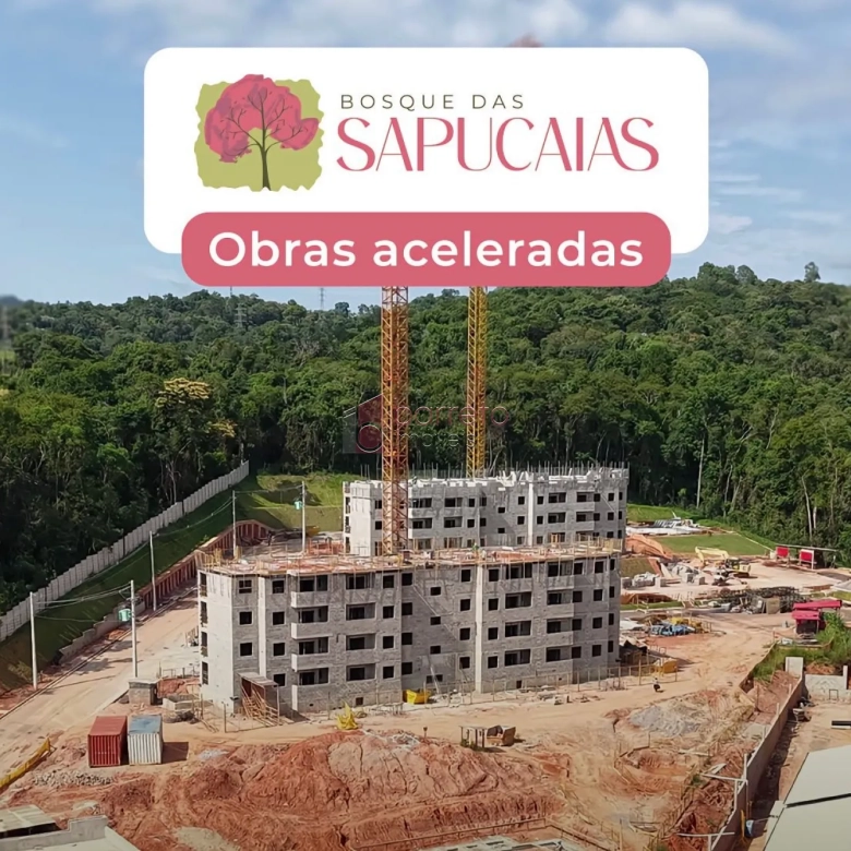 APARTAMENTO COM 02 QUARTOS À VENDA NO CONDOMÍNIO BOSQUE DAS SAPUCAIAS – CAMPO LIMPO PAULISTA/SP