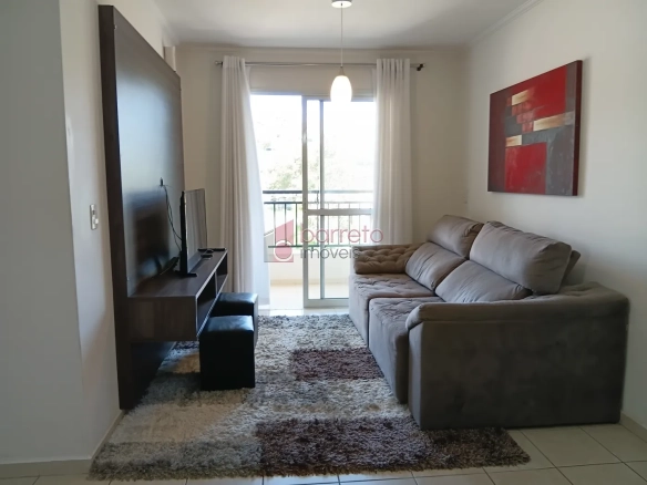APARTAMENTO MOBILIADO PARA LOCAÇÃO NO CONDOMÍNIO RAVENNA – JUNDIAÍ/SP