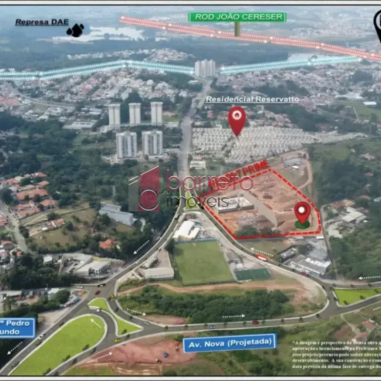 APARTAMENTO À VENDA NO CONDOMÍNIO RESORT PRIME SANTA ÂNGELA – BAIRRO ENGORDADOURO – JUNDIAÍ/SP