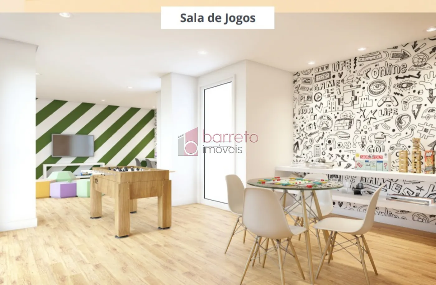APARTAMENTO COM 02 QUARTOS À VENDA NO RESIDENCIAL GIOVIALE – MEDEIROS – JUNDIAÍ/SP.