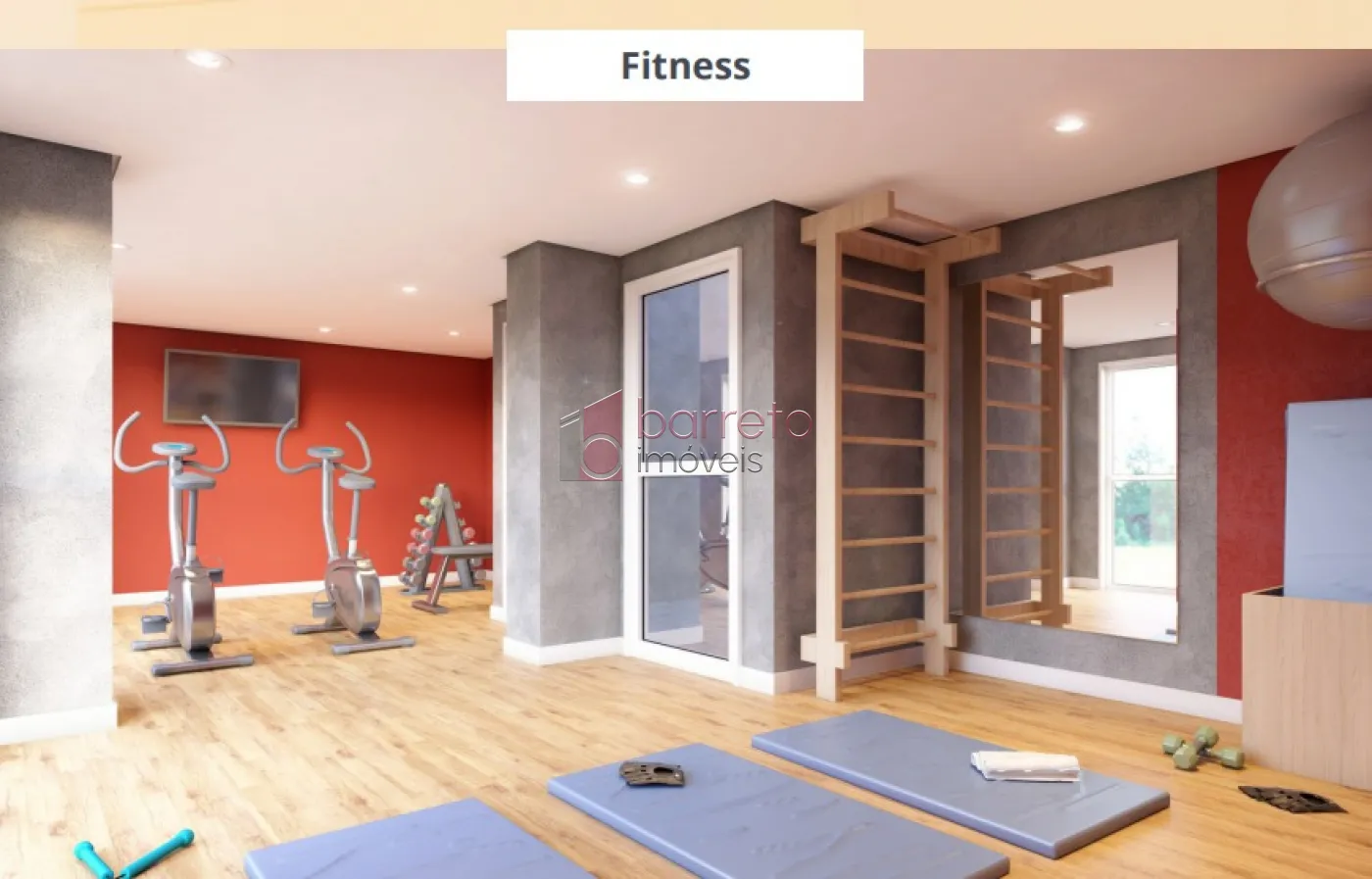 APARTAMENTO COM 02 QUARTOS À VENDA NO RESIDENCIAL GIOVIALE – MEDEIROS – JUNDIAÍ/SP.