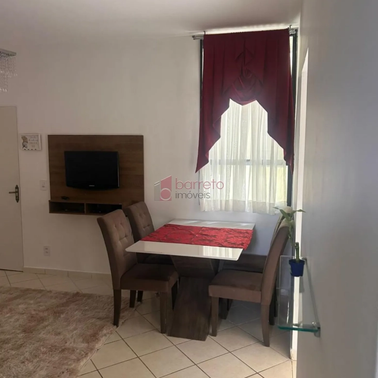 APARTAMENTO MOBILIADO PARA LOCAÇÃO NO CONDOMÍNIO CHÁCARA DAS FLORES II – JUNDIAÍ/SP