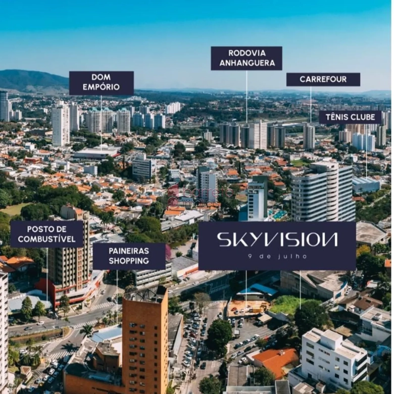 APARTAMENTO PARA VENDA NO CONDOMÍNIO SKY VISION – JUNDIAÍ/SP