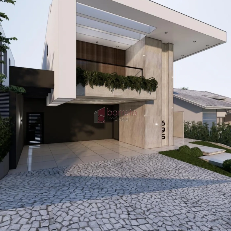 CASA RECÉM CONSTRUÍDA À VENDA NO CONDOMÍNIO BOSQUE DOS JATOBÁS EM JUNDIAÍ/SP