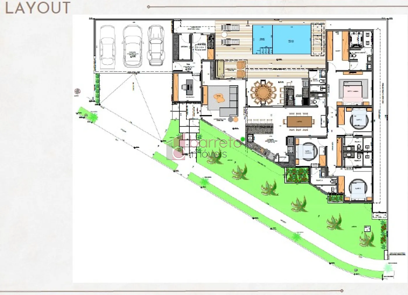CASA TÉRREA À VENDA NO CONDOMÍNIO VILLA GIARDINO – JARDIM NOVO MUNDO – JUNDIAÍ/SP