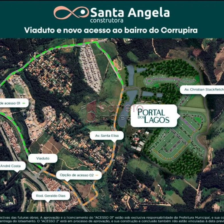 TERRENO DE 420 M² À VENDA NO CONDOMÍNIO PORTAL DOS LAGOS EM JUNDIAÍ/SP
