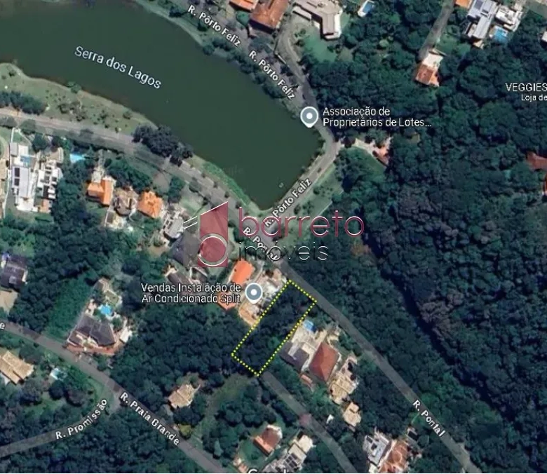 TERRENO À VENDA NO CONDOMÍNIO RESIDENCIAL CAPITAL VILLE I – JUNDIAÍ/SP