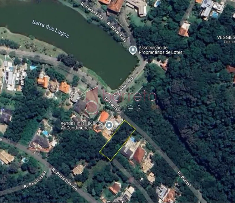 TERRENO À VENDA NO CONDOMÍNIO RESIDENCIAL CAPITAL VILLE I – JUNDIAÍ/SP