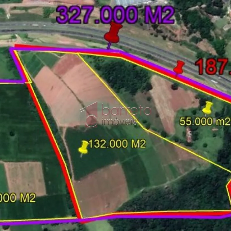 ÁREA INDUSTRIAL PARA VENDA NA RODOVIA DOM PEDRO I – ITATIBA/SP