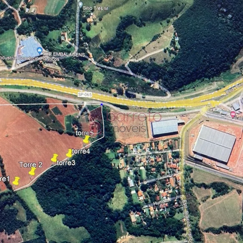 ÁREA INDUSTRIAL PARA VENDA NA RODOVIA DOM PEDRO I – ITATIBA/SP