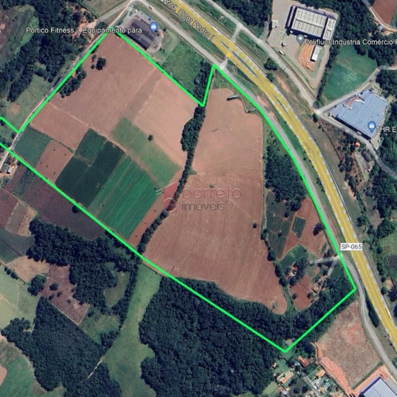 ÁREA INDUSTRIAL PARA VENDA NA RODOVIA DOM PEDRO I – ITATIBA/SP