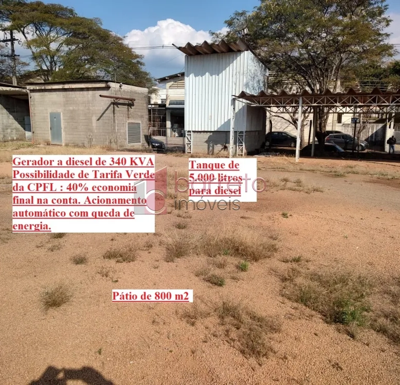 GALPÃO COMERCIAL PARA VENDA NO BAIRRO SANTA JULIA – ITUPEVA/SP