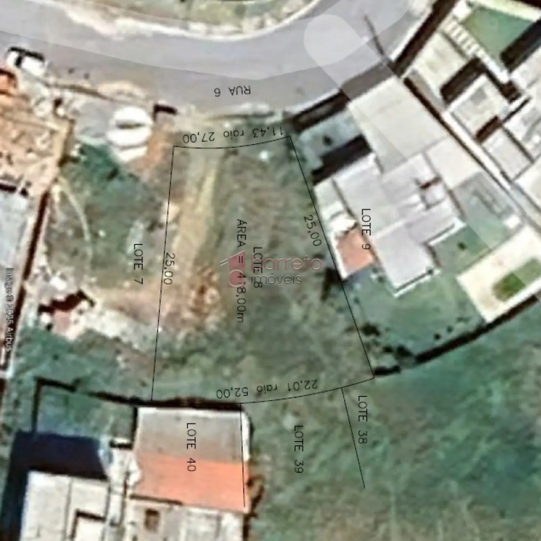 TERRENO À VENDA JARDIM ITÁLIA – ITUPEVA/SP