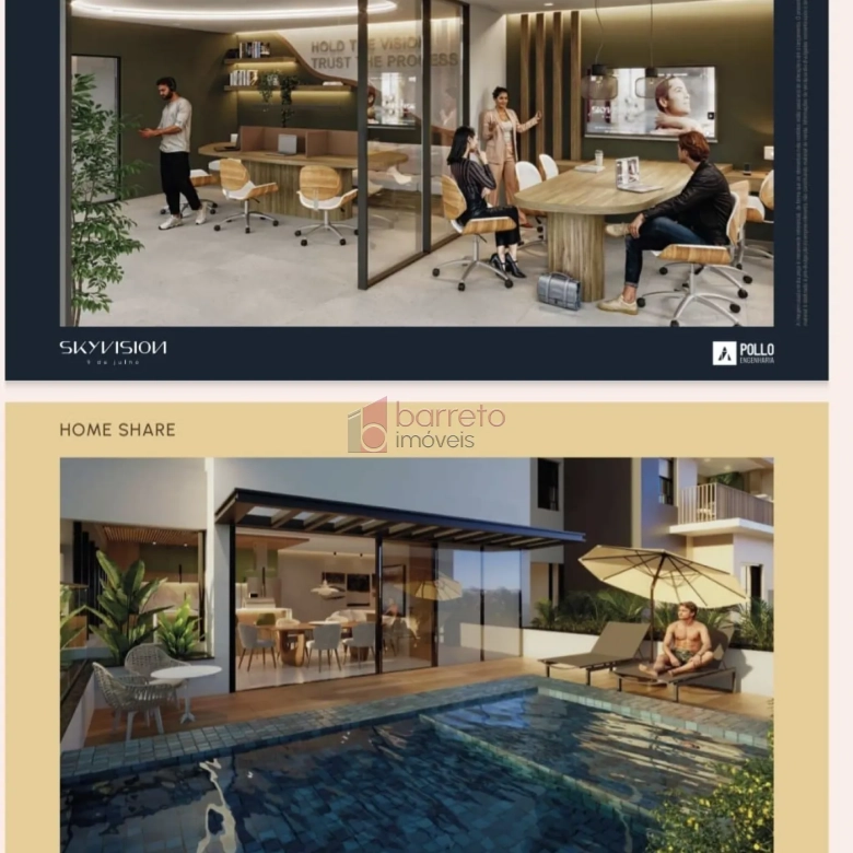 APARTAMENTO À VENDA ANDAR ALTO  NO CONDOMÍNIO SKY VISION EM JUNDIAÍ/SP