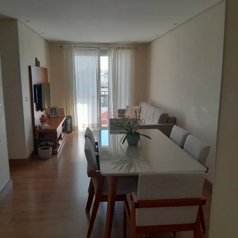 APARTAMENTO À VENDA NO CONDOMÍNIO RAVENNA – ENGORDADOURO – JUNDIAÍ/SP