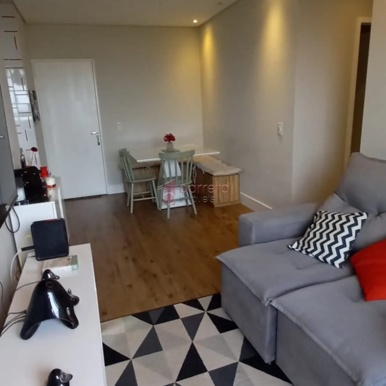 APARTAMENTO MOBILIADO PARA VENDA OU LOCAÇÃO NO CONDOMÍNIO ABITARE ECO CLUB – JUNDIAÍ/SP