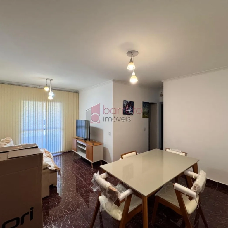 APARTAMENTO MOBILIADO PARA LOCAÇÃO E VENDA NO CONDOMÍNIO NOVE DE JULHO II – JUNDIAÍ/SP
