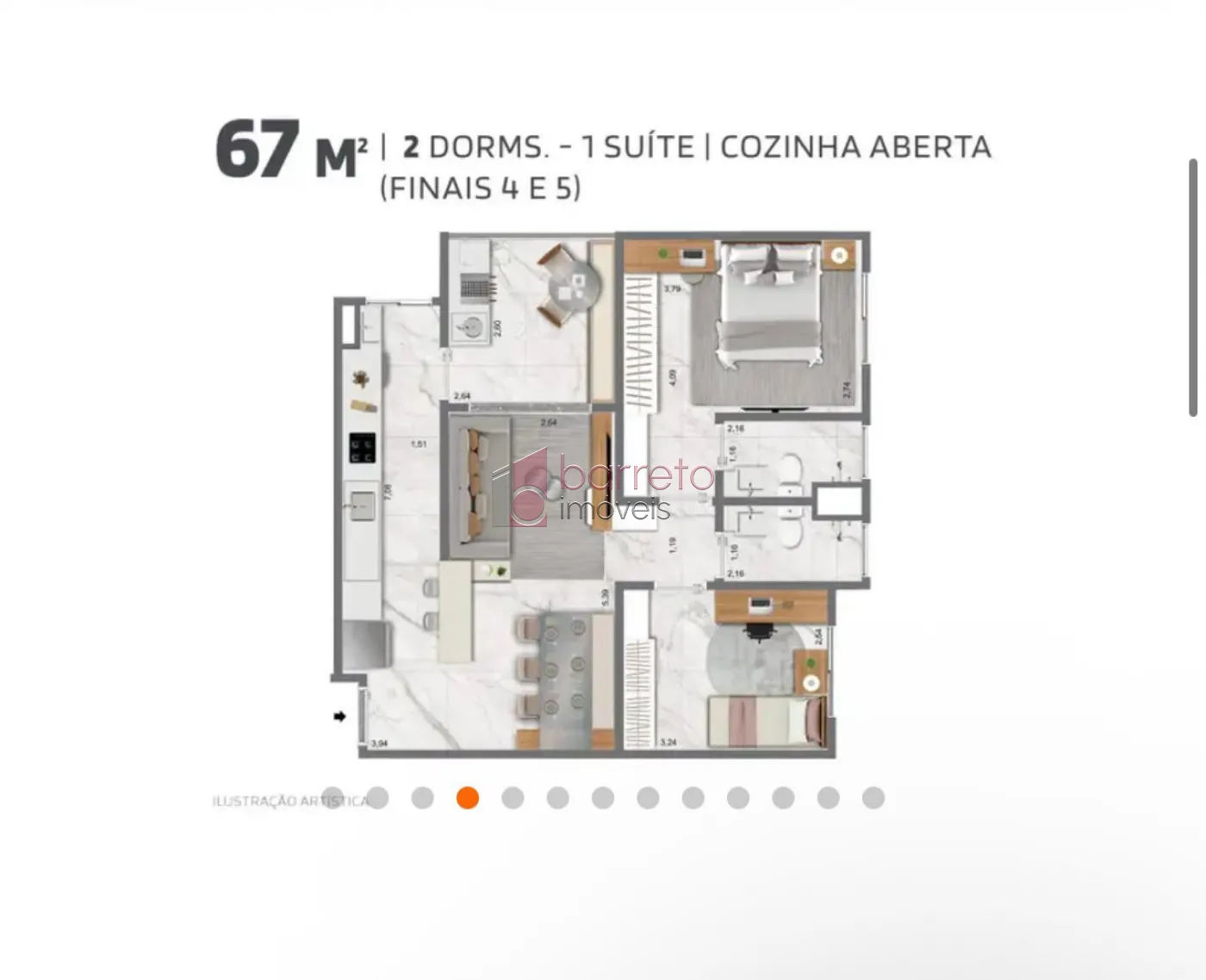 APARTAMENTO À VENDA NO CONDOMÍNIO LA SIERRA – BAIRRO MEDEIROS- JUNDIAÍ/SP