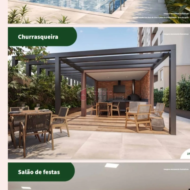 APARTAMENTO À VENDA NO CONDOMÍNIO MAITÁ RESIDENCIAL – PARQUE DA REPRESA – JUNDIAÍ/SP