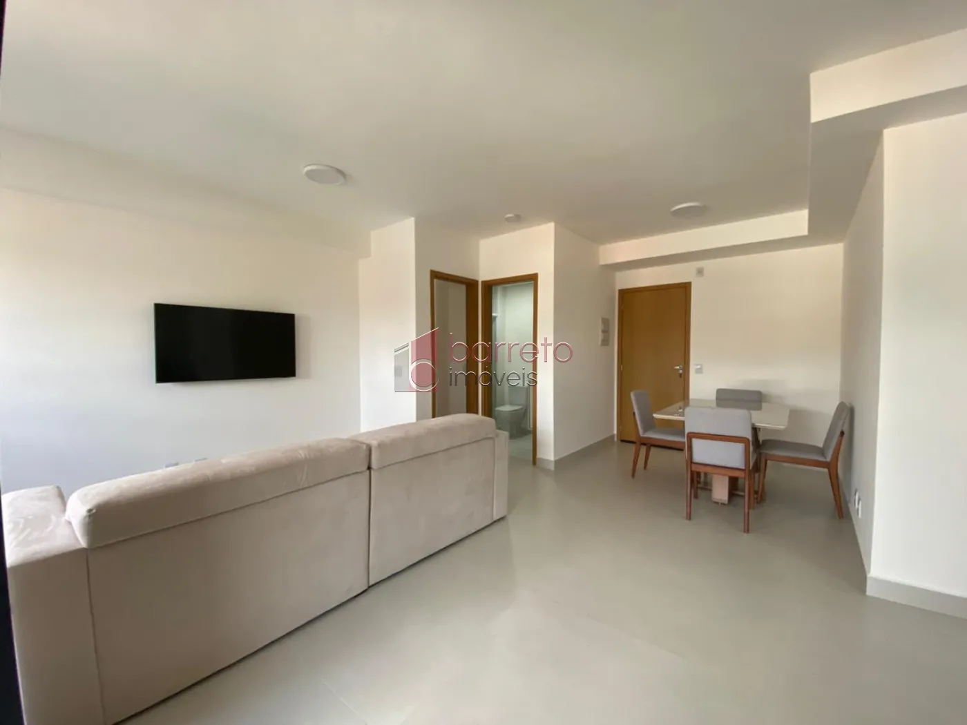 APARTAMENTO MOBILIADO PARA VENDA NO CONDOMÍNIO BELLACQUA – JUNDIAÍ/SP