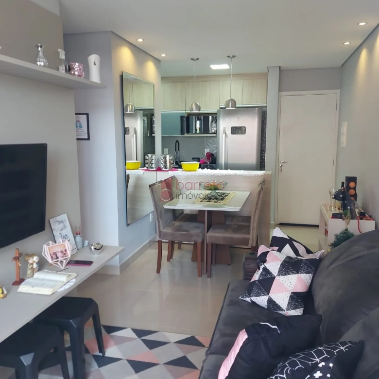 APARTAMENTO COM 02 QUARTOS À VENDA NO CONDOMÍNIO TULIPAS GARDEN RESIDENCE EM JUNDIAÍ/SP