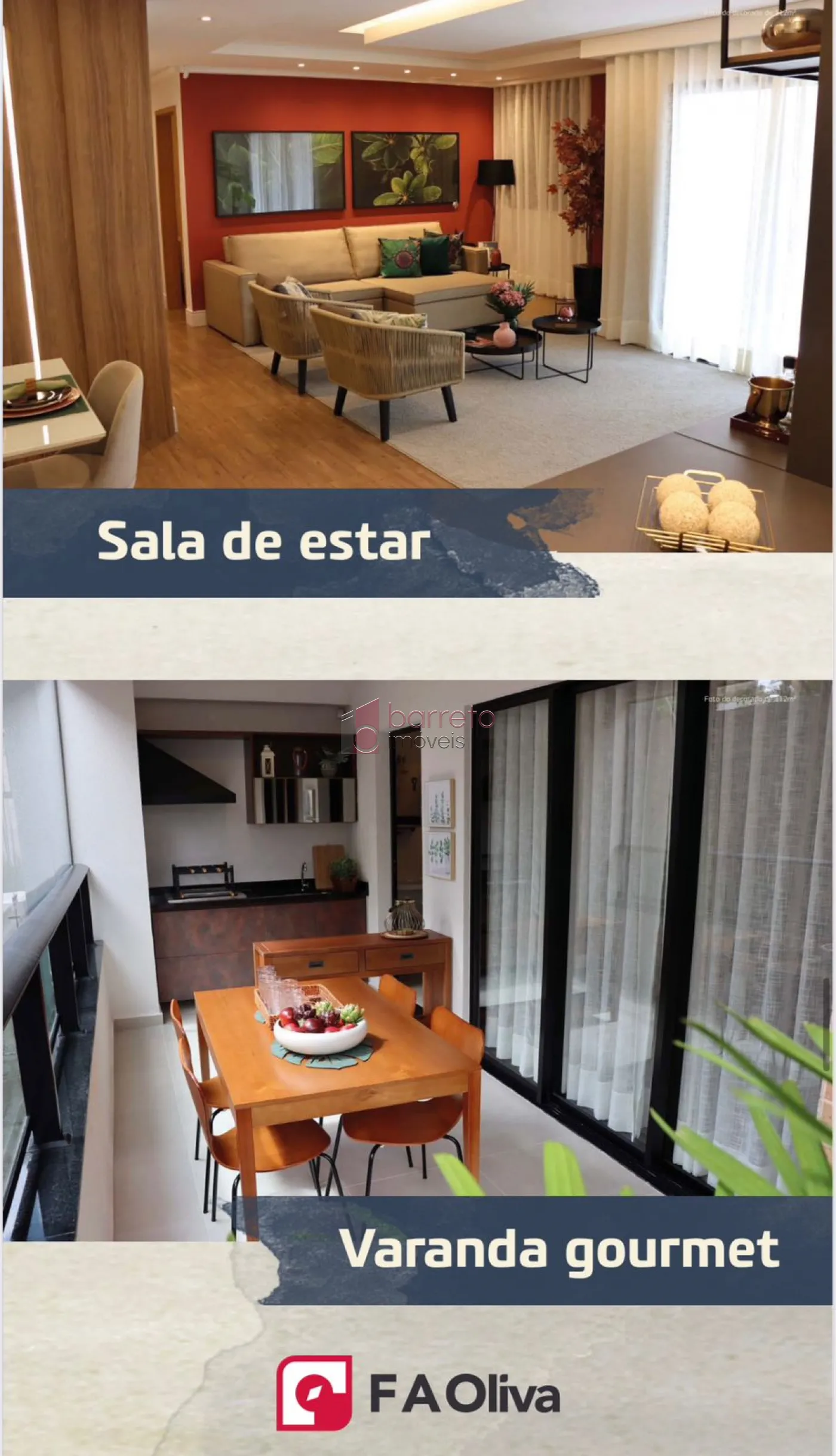 APARTAMENTO À VENDA NO CONDOMÍNIO RESIDENCIAL ODEON – JUNDIAÍ/SP