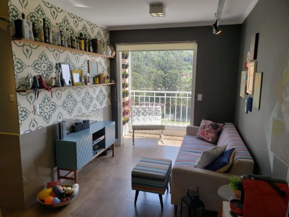 APARTAMENTO MOBILIADO PARA VENDA NO EDIFÍCIO APUÃ – JUNDIAÍ/SP