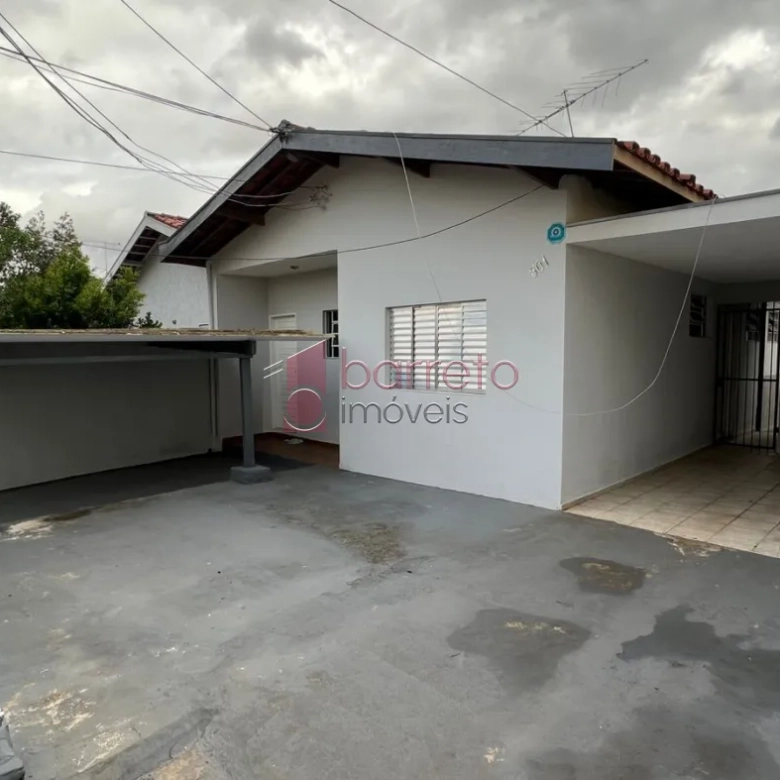 CASA COM ENTRADA INDEPENDENTE PARA VENDA E LOCAÇÃO NO JARDIM BONFIGLIOLI – JUNDIAÍ/SP