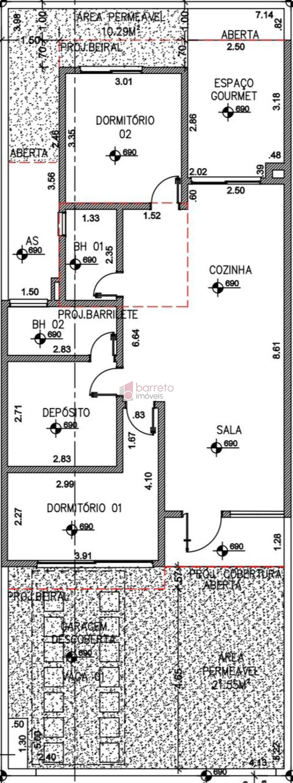 CASA TÉRREA EM CONSTRUÇÃO PARA VENDA NO RESIDENCIAL SANTA GIOVANA – JUNDIAÍ/SP