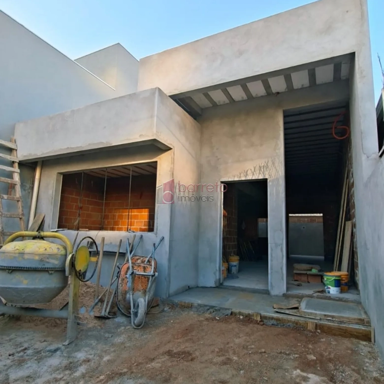CASA TÉRREA EM CONSTRUÇÃO PARA VENDA NO RESIDENCIAL SANTA GIOVANA – JUNDIAÍ/SP