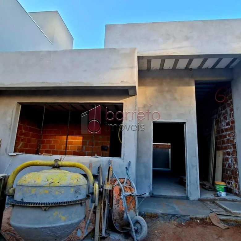 CASA TÉRREA EM CONSTRUÇÃO PARA VENDA NO RESIDENCIAL SANTA GIOVANA – JUNDIAÍ/SP