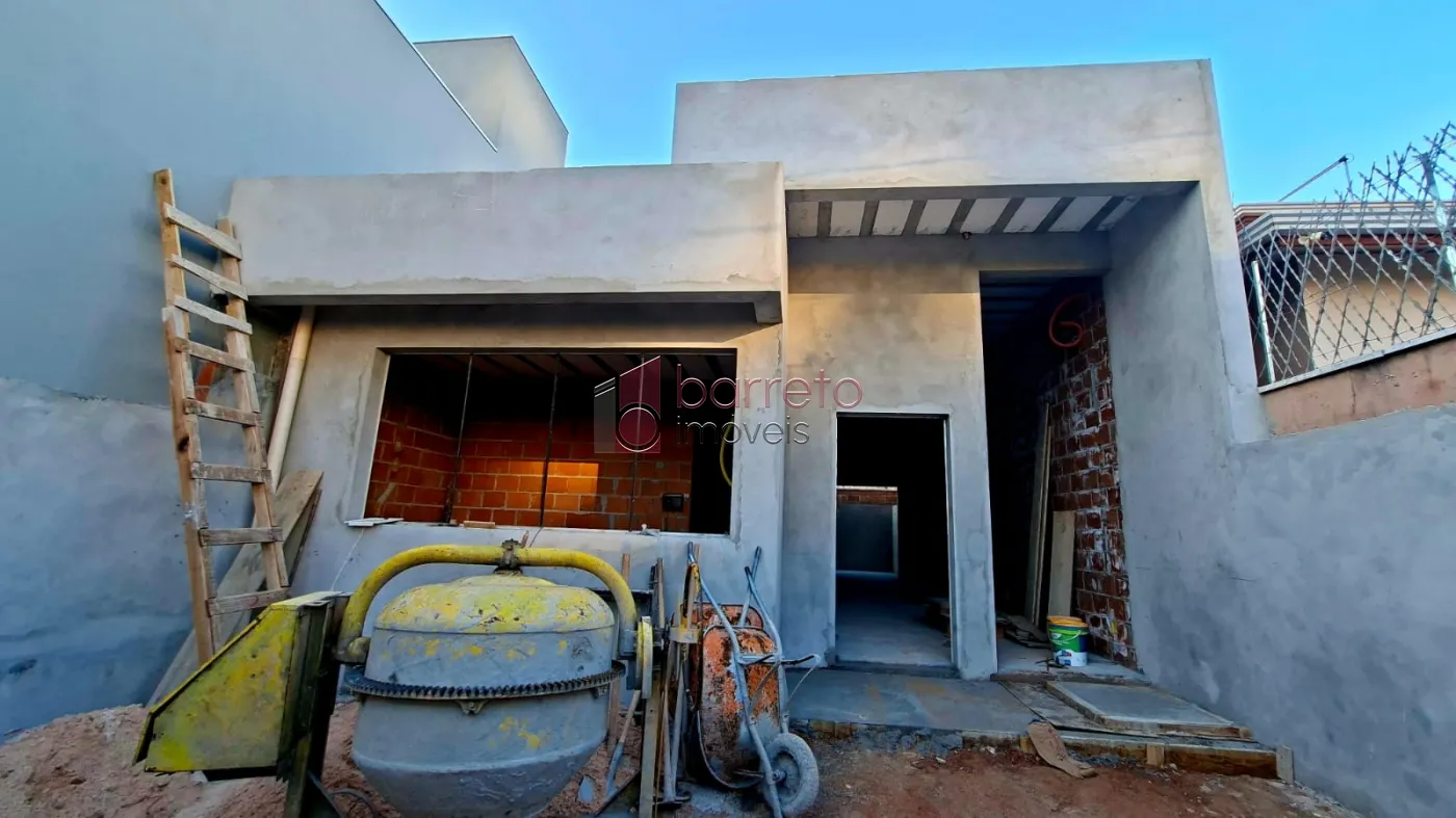 CASA TÉRREA EM CONSTRUÇÃO PARA VENDA NO RESIDENCIAL SANTA GIOVANA – JUNDIAÍ/SP