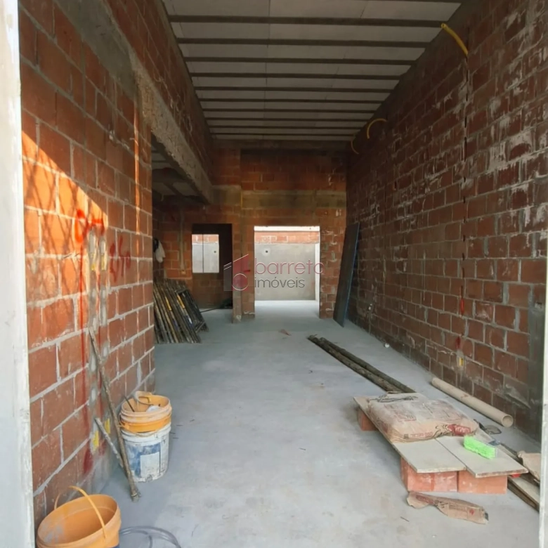CASA TÉRREA EM CONSTRUÇÃO PARA VENDA NO RESIDENCIAL SANTA GIOVANA – JUNDIAÍ/SP